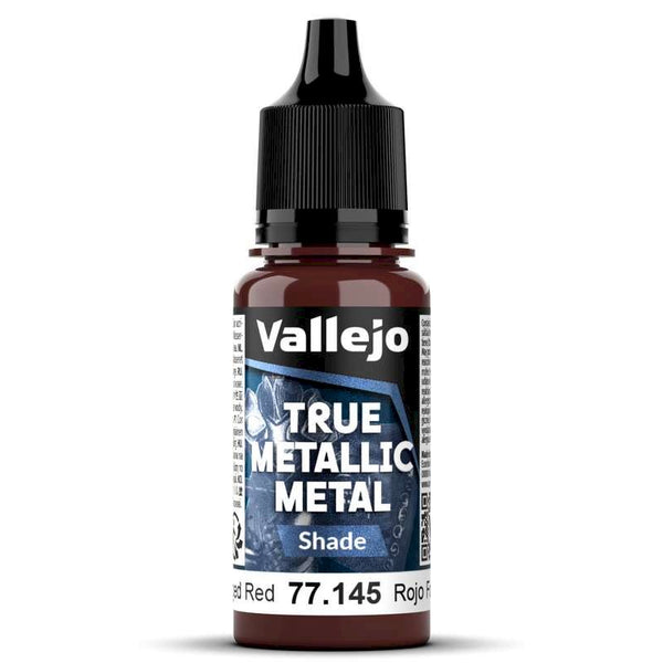77145 Vallejo True Metallic Shade Forged Red 18ml