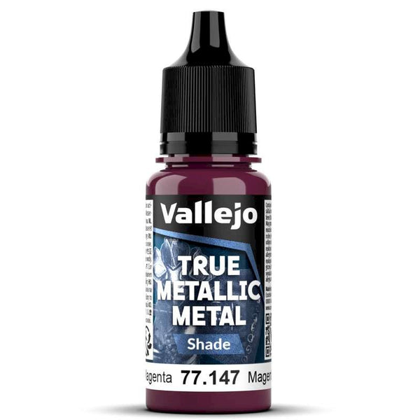 77147 Vallejo True Metallic Shade Crimson Magenta 18ml