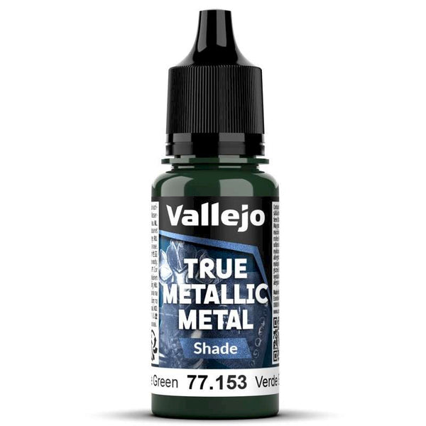 77153 Vallejo True Metallic Shade Beetle Green 18ml