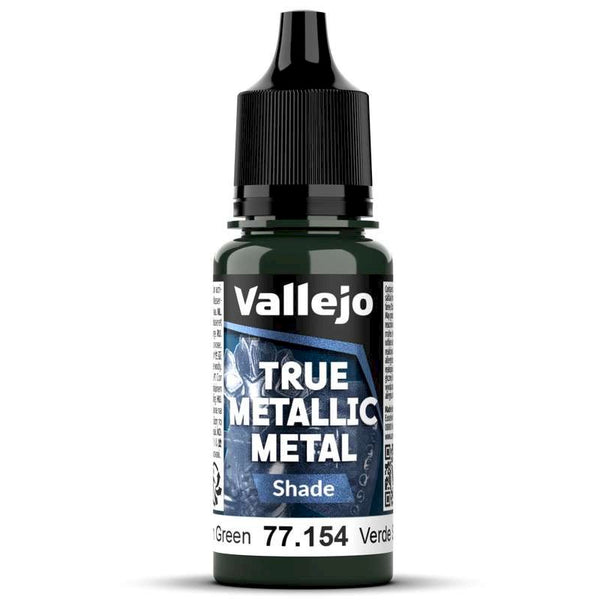 77154 Vallejo True Metallic Shade Dusken Green 18ml