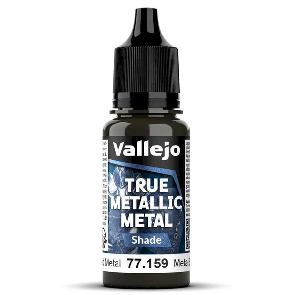 77159 Vallejo True Metallic Shade Aged Shade 18ml