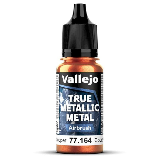 77164 Vallejo True Metallic Airbrush Ancient Copper 18ml