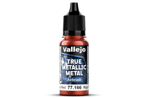 77166 Vallejo True Metallic Airbrush Ruby Red 18ml