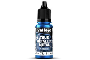 77171 Vallejo True Metallic Airbrush Sapphire Blue 18ml