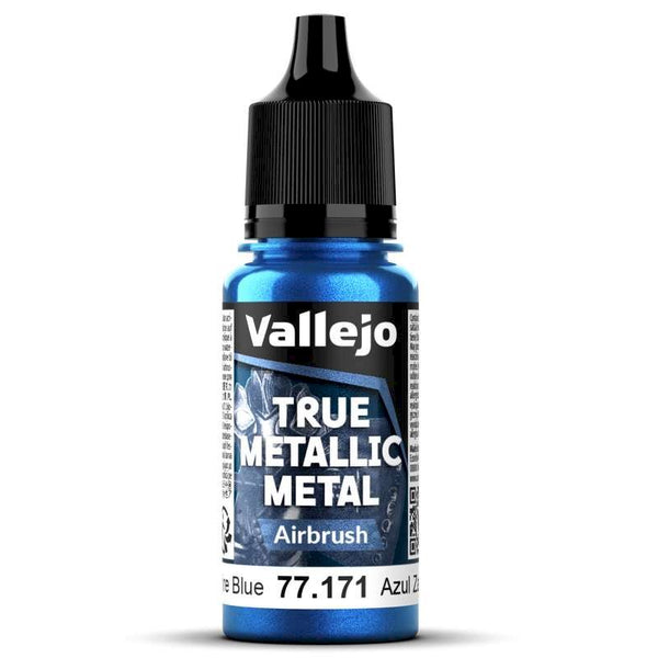 77171 Vallejo True Metallic Airbrush Sapphire Blue 18ml