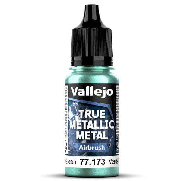 77173 Vallejo True Metallic Airbrush Beetle Green 18ml