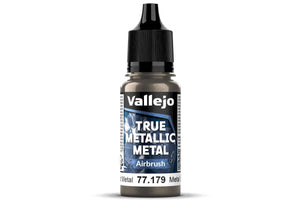77179 Vallejo True Metallic Airbrush Aged Metal 18ml