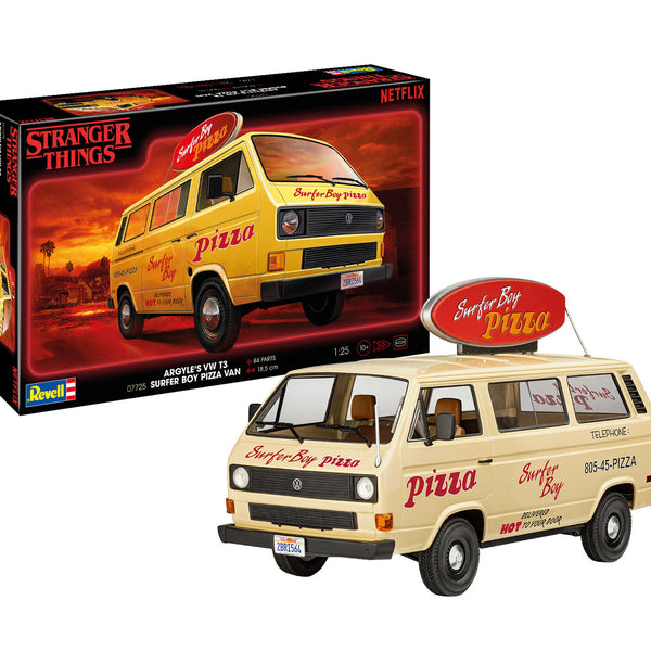 RV07725 REVELL "Stranger Things" VW T3 Bus "Surfer Boy"