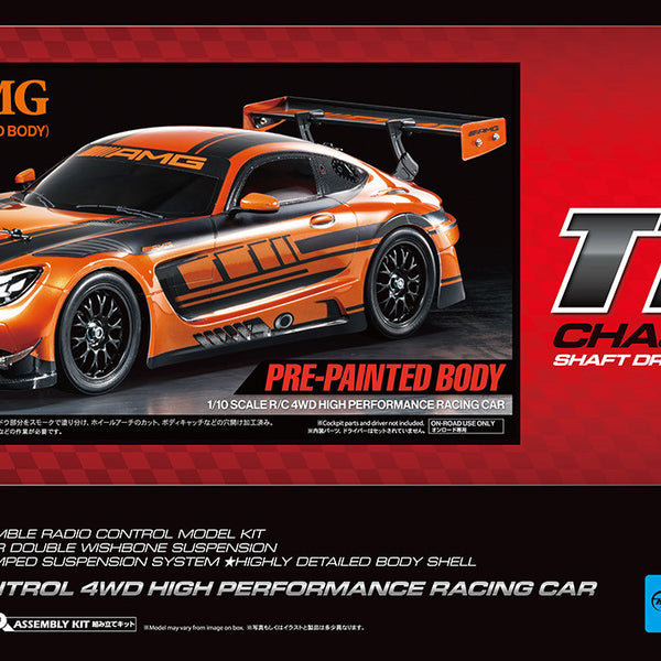 47519 Mercedes-AMG GT3 EVO (TT-02) with Orange Painted Body