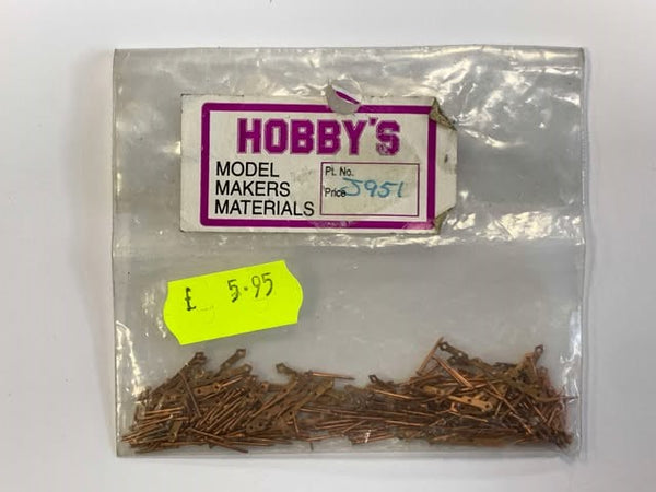 3951 Model Makers Materials Flat Hinges & Pins