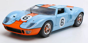RV48824 *PRE-OWNED* Revell 1/18 Scale Diecast - Ford GT40 Le Mans 1969 Gulf #6
