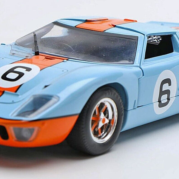 RV48824 *PRE-OWNED* Revell 1/18 Scale Diecast - Ford GT40 Le Mans 1969 Gulf #6