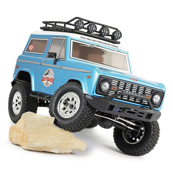 FTX5594B FTX Outback 3.0 RTR 1:10 Trail Crawler - Treka - Blue