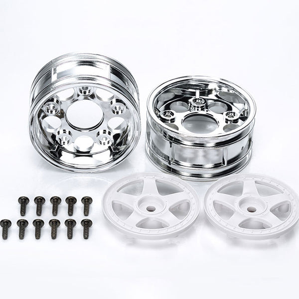 50672 TAMIYA 5 SPOKE 2 PIECE WHEELS