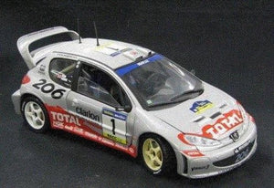 Solido *PREOWNED* Peugeot 206 WRC Richard Burns 1:18 Diecast