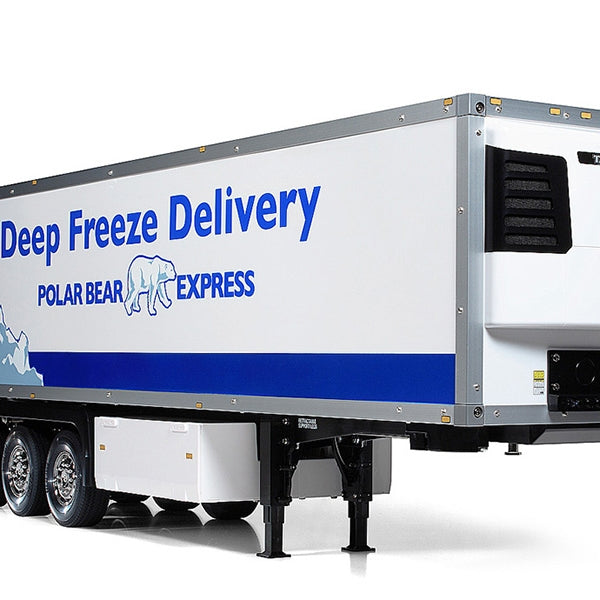 56319 TAMIYA 3 AXLE REEFER SEMI TRAILER
