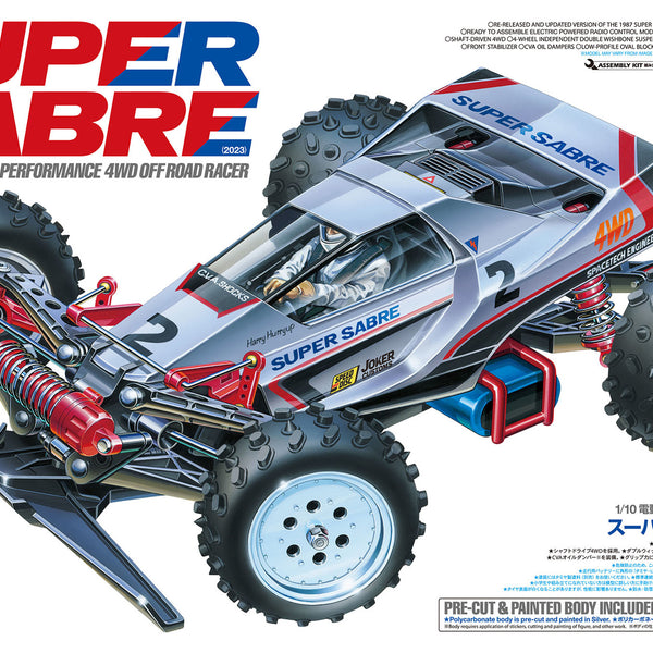 58728 TAMIYA 1/10 R/C SUPER SABRE (2023)