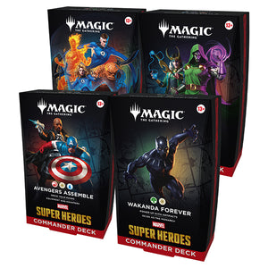Magic: The Gathering - Marvel Super Heroes Commander Deck