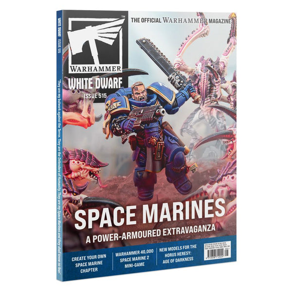 WARHAMMER 40,000 White White Dwarf 515 (Aug-25)