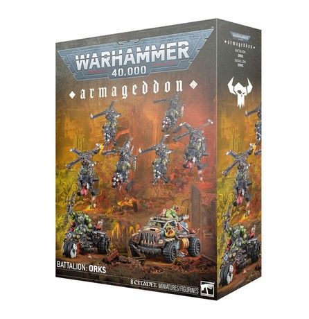 73-501 Warhammer 40k Armageddon Battalion: Orks