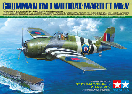 61126 TAMIYA 1/48 FM-1 Wildcat/Martlet