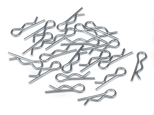 6122 HPI Body Pin (6mm/silver/medium/20pcs)