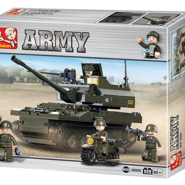 Sluban Leopard K9 Tank M38-B9800