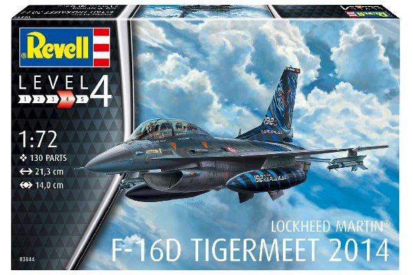 63844 REVELL Model Set F-16D Fighting Falcon 1:72
