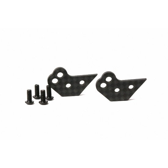 66481337 PR S1 Carbon Fibre Pro Steering Plates and Screws (2)