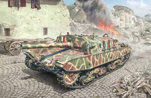 6751 ITALERI Semovente M43 da 105/25 Bassotto