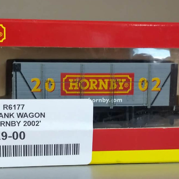 R6177 Hornby  9-plank open wagon "Hornby 2002"