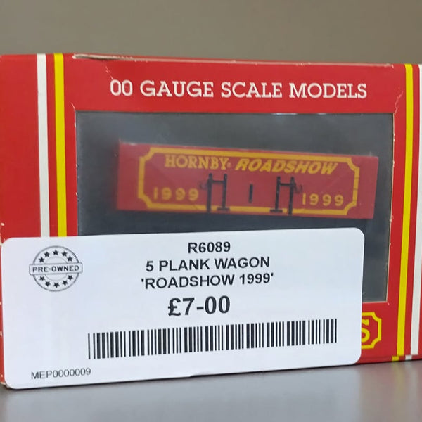 R6089 Hornby 5 Plank Wagon Hornby Roadshow 1999