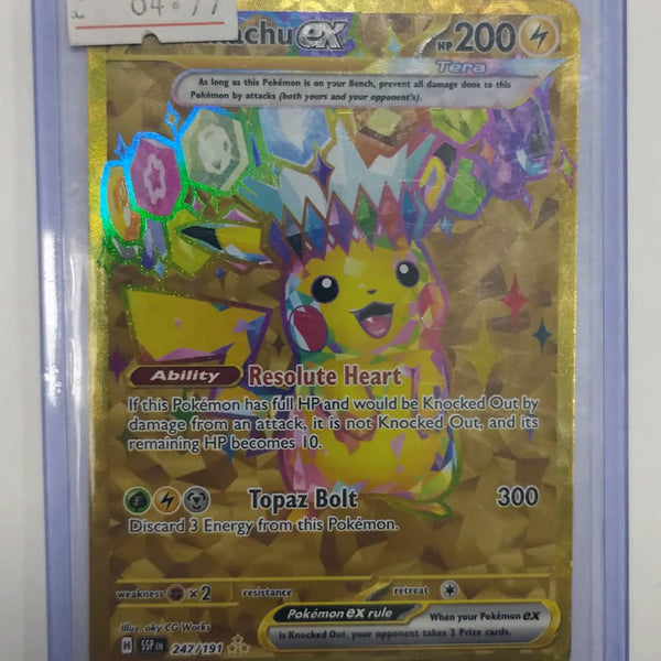 247/191 PIKACHU EX