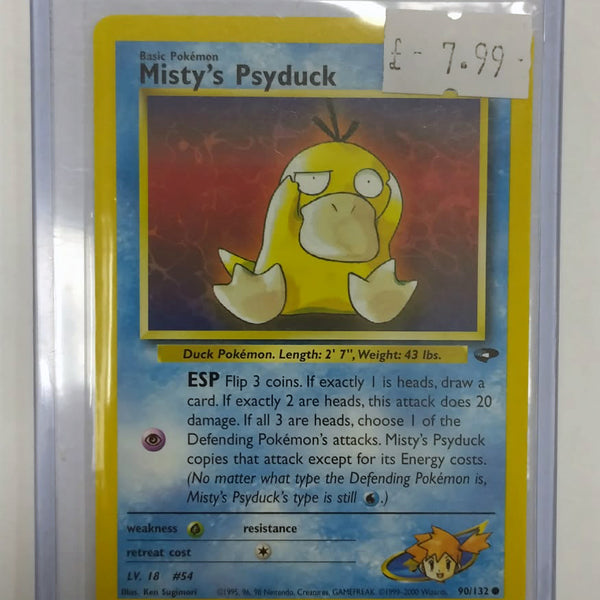 90/102 MISTY'S PSYDUCK