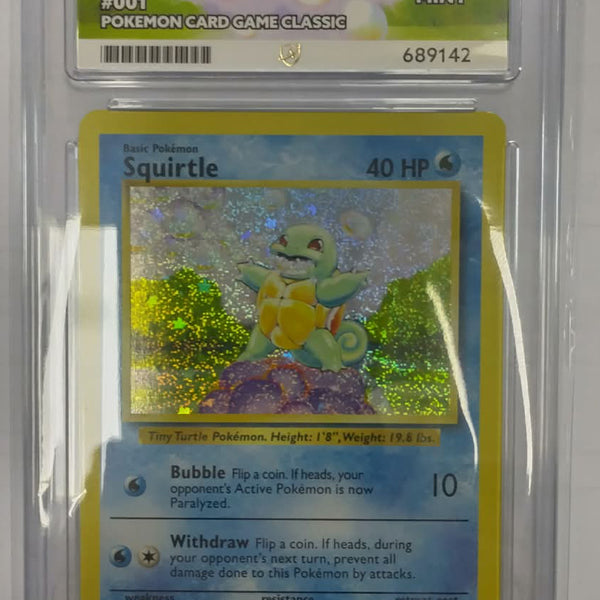 ACE 9 Squirtle Holo 001/034 