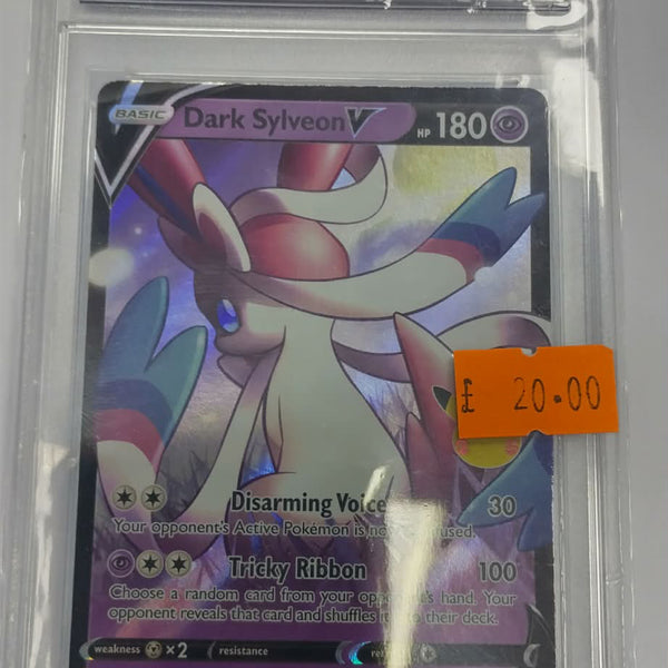 SWSH134 2021 Pokemon Dark Sylveon Black Star Promo MGC 9