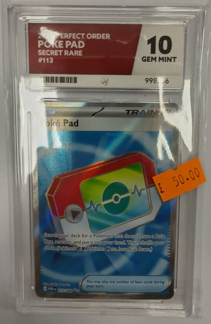Poke Pad, Perfect Order, 113/088 ACE 10