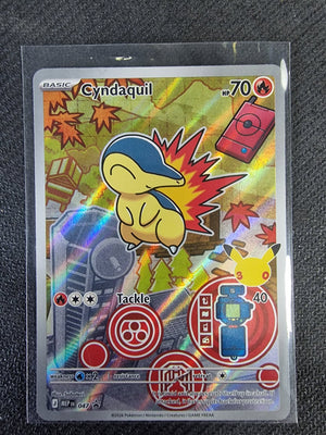 Cyndaquil, Black Star Promo -  First Partner Series 2 , MEP047