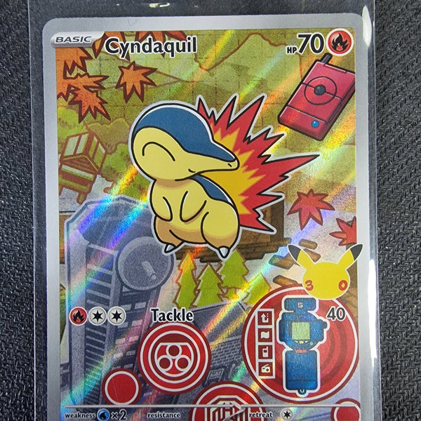 Cyndaquil, Black Star Promo -  First Partner Series 2 , MEP047
