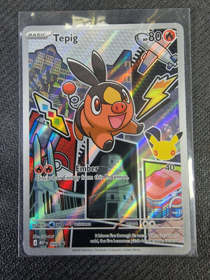 Tepig, Black Star Promo -  First Partner Series 2 , MEP050