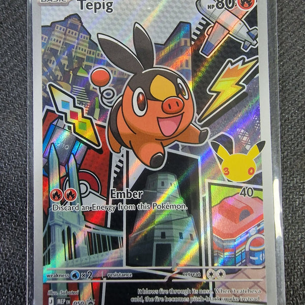 Tepig, Black Star Promo -  First Partner Series 2 , MEP050