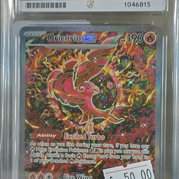 Oricorio Ex, Ultra Premium Collection, MEP024, ACE 10