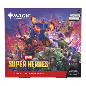 Magic: The Gathering - Marvel Super Heroes Scene Box (4 Count)