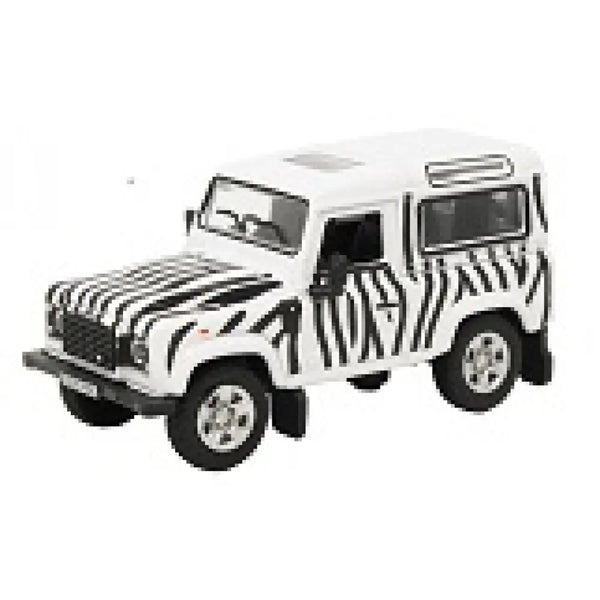 76LRDF013 OXFORD DIECAST Land Rover Defender Safari
