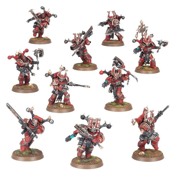 43-10 - WORLD EATERS: KHORNE BERSERKERS