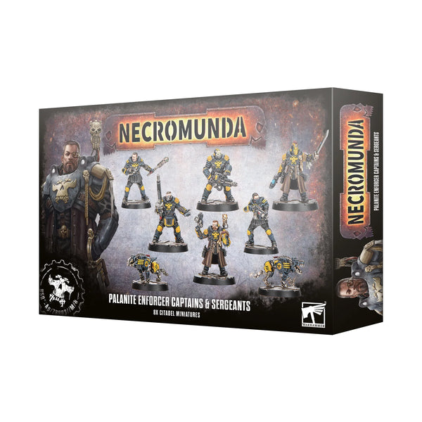 301-59 Warhammer Necromunda : PALANITE ENFORCER CAPTAINS & SERGEANTS