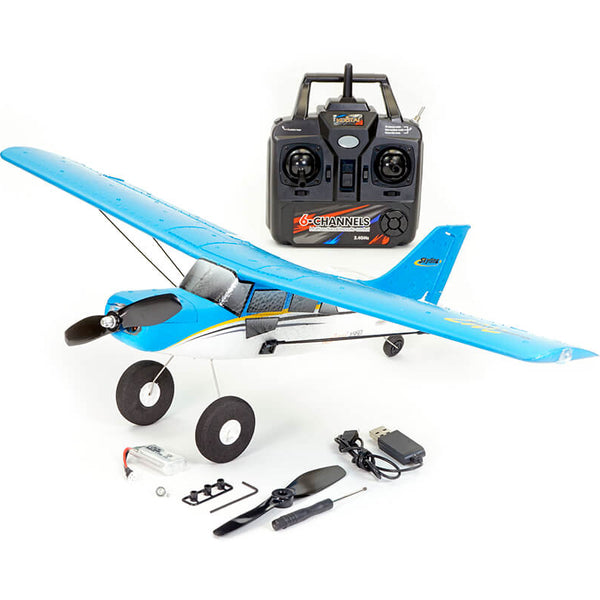 A560B-M2 KOOTAI MAULE 512MM BRUSHLESS 4CH WITH GYRO EPP RTF - MODE 2 (BLUE)