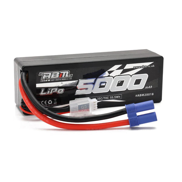 ABM20018 ABM 5000mAh 11.1V 70C Lipo battery with EC5 connector