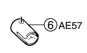 K.AE57B DRIVE JOINT (2pcs)