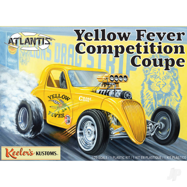 13101 ATLANTIS AMC Yellow Fever Dragster Keelers Kustoms